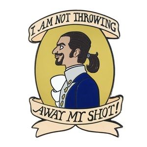 New Alexander Hamilton musical pin RARE